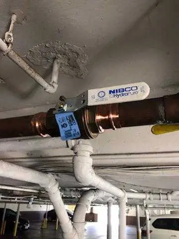 Copper pipe repair and valve work for Backflow Testing in Schlichter